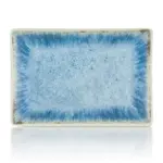 Blue Iris 2'li Dikdörtgen Tabak Seti, 34,6x23,7 cm - h.3,1 cm , Thermoset Melamin - Görsel 3
