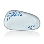 Selva Blu 3'lü Trapezoid Tabak Seti, 33x18 cm - h.2,1 cm , Thermoset Melamin - Görsel 2