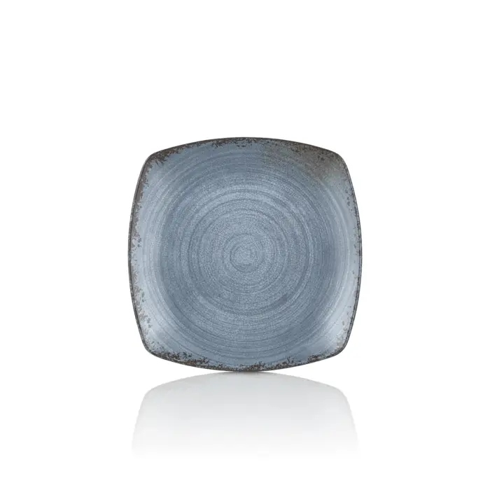 Blue Nebula 6'lı Kare Tabak Seti, 19x19 cm - h.2,3 cm , Thermoset Melamin - Görsel 3