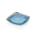 Blue Iris 6'lı Kare Tabak Seti, 19x19 cm - h.2,3 cm , Thermoset Melamin - Görsel 4