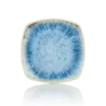 Blue Iris 3'lü Kare Tabak Seti, 24,1x24,1 cm - h.2,7 cm , Thermoset Melamin - Görsel 3
