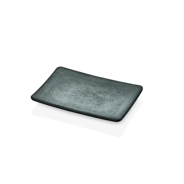Green Minerra 6'lı Dikdörtgen Tabak Seti, 20x13,8 cm - h.2,2 cm , Thermoset Melamin - Görsel 4