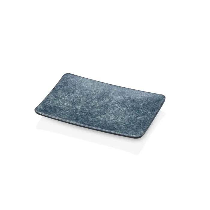 Velora Mist 6'lı Dikdörtgen Tabak Seti, 20x13,8 cm - h.2,2 cm , Thermoset Melamin - Görsel 4