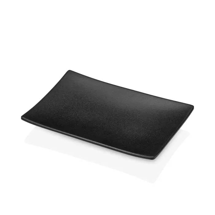 Obsidian 3'lü Dikdörtgen Tabak Seti, 24,9x17,3 cm - h.2,6 cm , Thermoset Melamin - Görsel 4