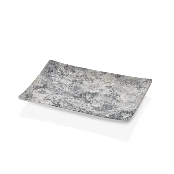 Velora Cloud 3'lü Dikdörtgen Tabak Seti, 24,9x17,3 cm - h.2,6 cm , Thermoset Melamin - Görsel 4