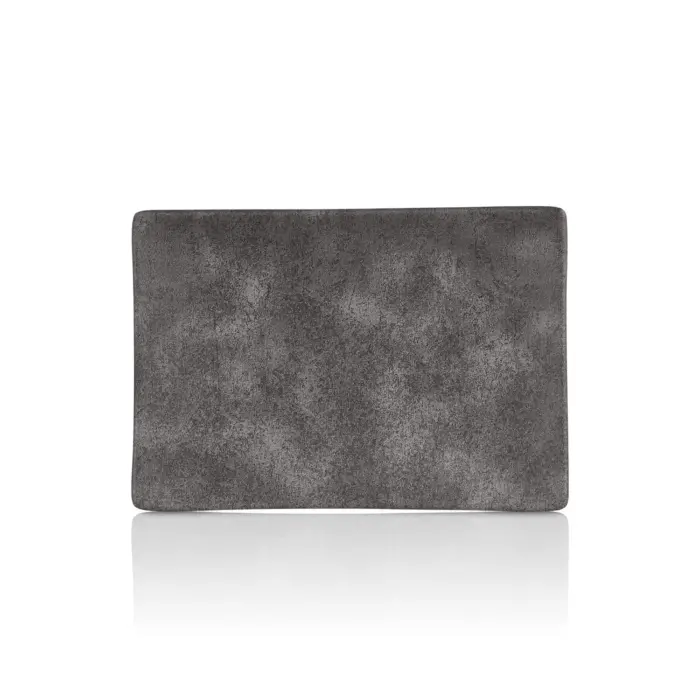 Velora Clay 3'lü Dikdörtgen Tabak Seti, 24,9x17,3 cm - h.2,6 cm , Thermoset Melamin - Görsel 4