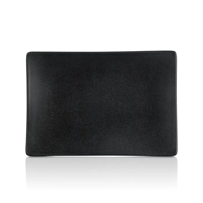 Obsidian 3'lü Dikdörtgen Tabak Seti, 30x20,7 cm - h.2,8 cm , Thermoset Melamin - Görsel 3