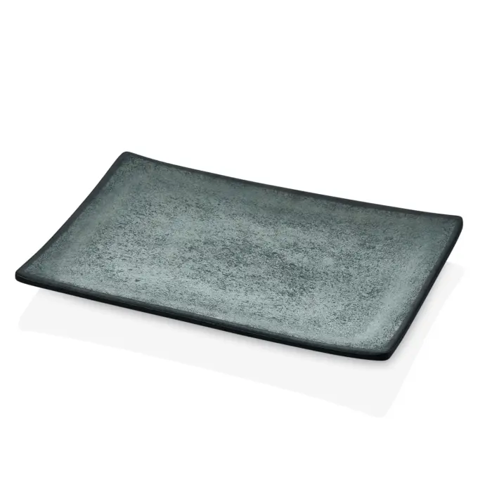 Green Minerra 3'lü Dikdörtgen Tabak 30x20,7 cm - h.2,8 cm , Thermoset Melamin - Görsel 4
