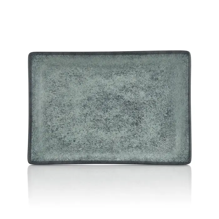 Green Minerra 3'lü Dikdörtgen Tabak 30x20,7 cm - h.2,8 cm , Thermoset Melamin - Görsel 3