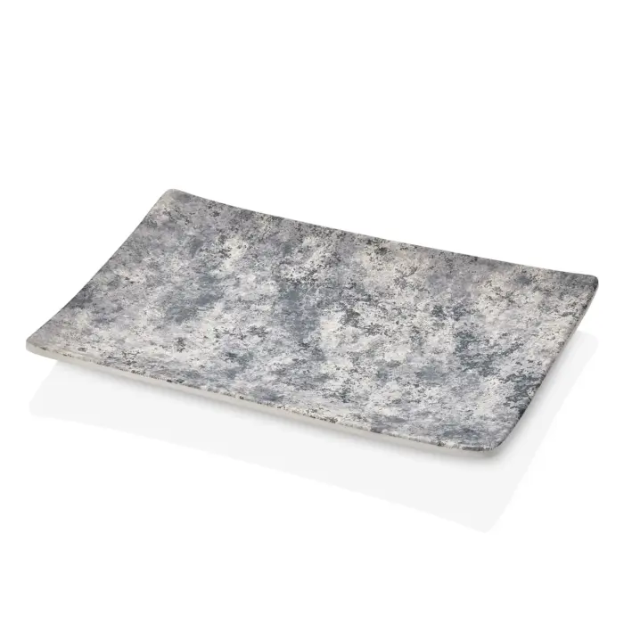 Velora Cloud 3'lü Dikdörtgen Tabak Seti, 30x20,7 cm - h.2,8 cm , Thermoset Melamin - Görsel 4