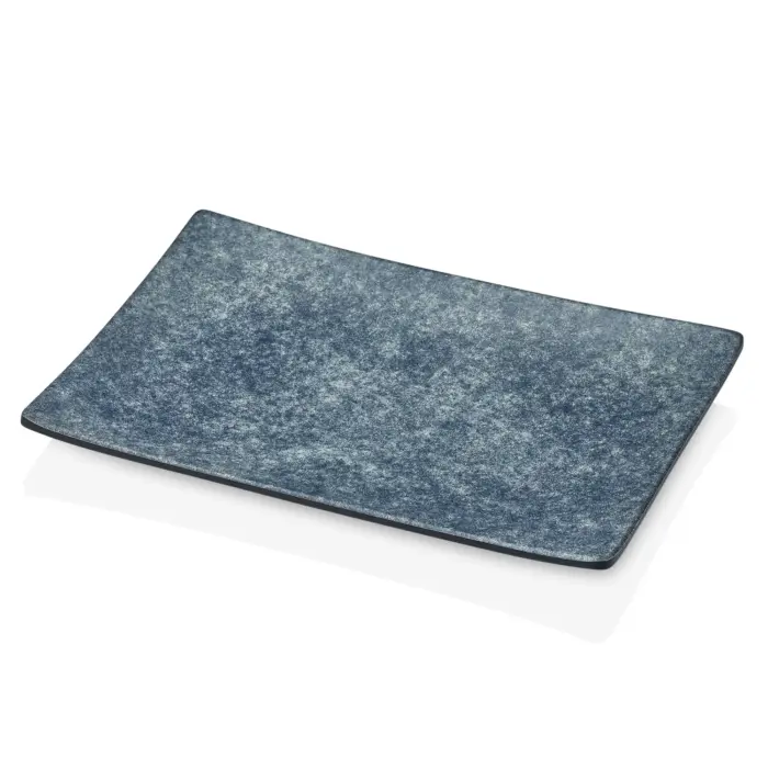 Velora Mist 3'lü Dikdörtgen Tabak Seti, 30x20,7 cm - h.2,8 cm , Thermoset Melamin - Görsel 4