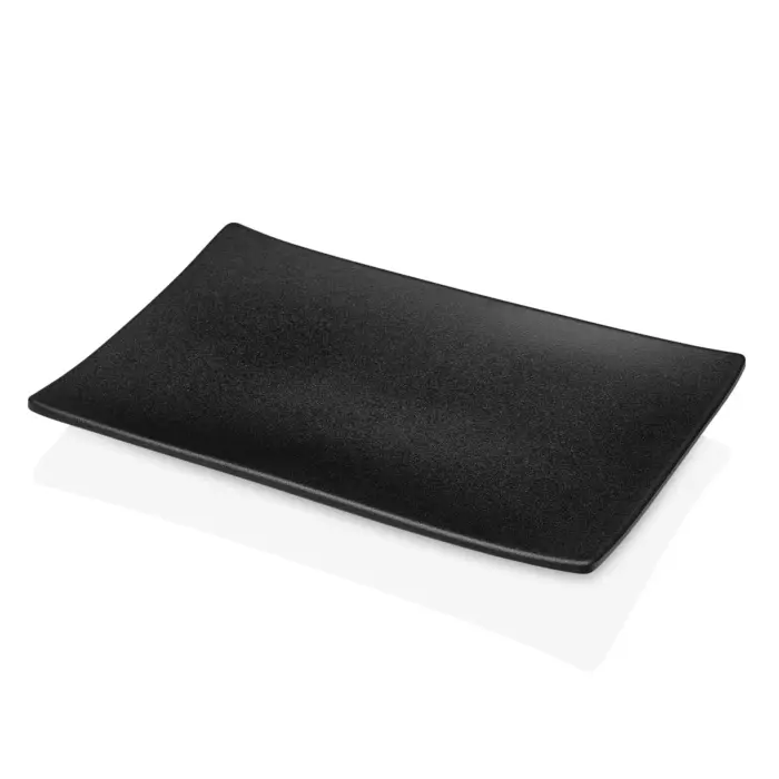 Obsidian 2'li Dikdörtgen Tabak Seti, 34,6x23,7 cm - h.3,5 cm , Thermoset Melamin - Görsel 4