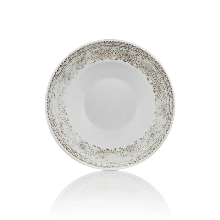 Old Ivory 3'lü Makarna & Salata Tabağı Seti, Ø 23,6 cm - h.7 cm , Thermoset Melamin - Görsel 3