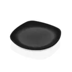 Obsidian 3'lü Yuvarlak Kenarlı Kare Tabak Seti, 22x22 cm - h.3 cm , Thermoset Melamin - Görsel 4